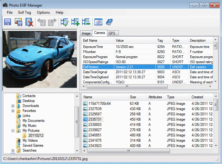 Photo EXIF Manager 3.18