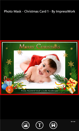 PhotoMask - Christmas Card 1 1.1.0.0