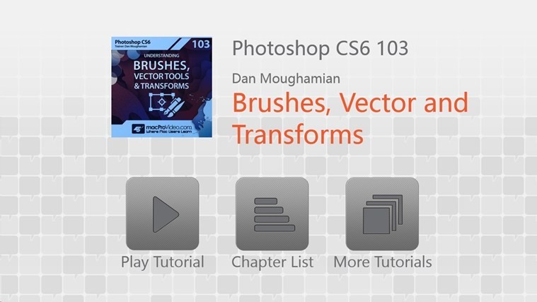 Photoshop CS6 - Brushes, Vector Tools & Transforms 1.0