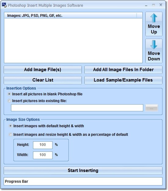 Photoshop Insert Multiple Images Software 7.0