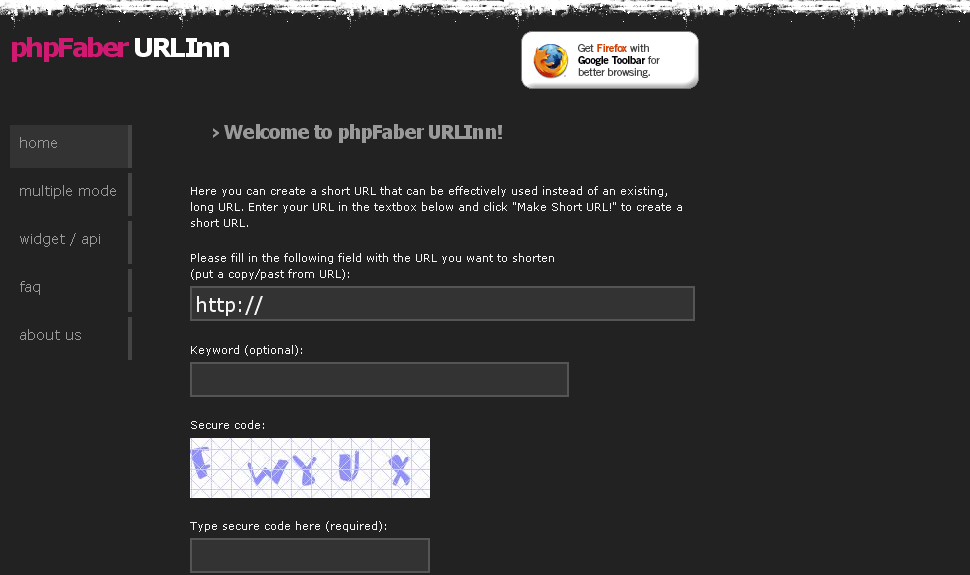 PHPFABER URLInn 4.11