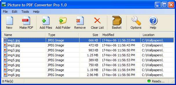 Picture to PDF Converter Pro 1.0
