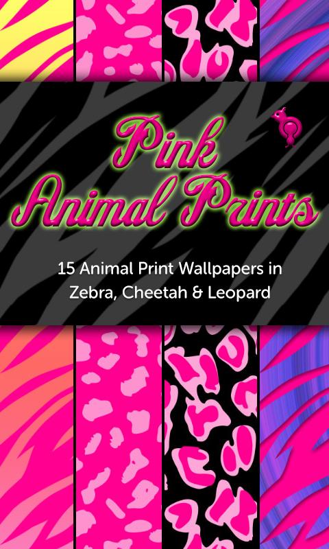 Pink Animal Prints Wallpapers 1.0