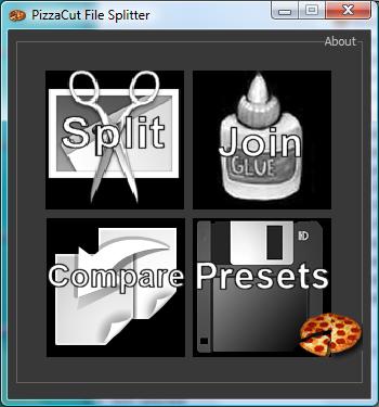 PizzaCut File Splitter for Windows 1.0
