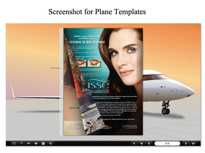Plane Template for Flip Book 1.0