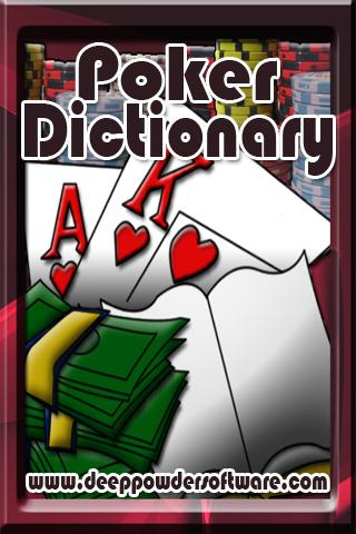 Poker Dictionary 1.0