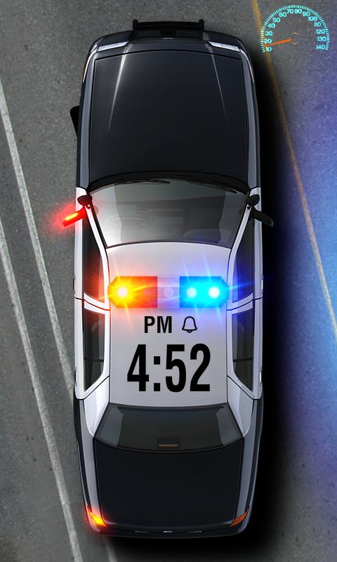 Police Car Alarm Clock 1.7