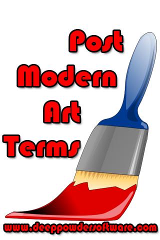 Post Modern Art Terms 1.0