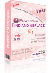 PowerPoint Find and Replace 3.5.0