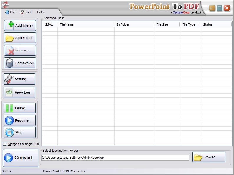 PPT To PDF Converter 2.8