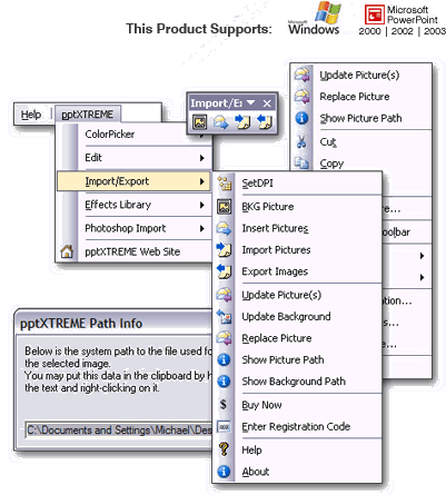 pptXTREME Import Export for PowerPoint 1.6