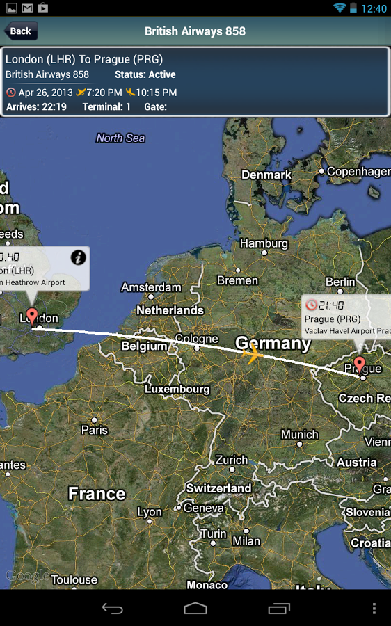 Prague Airport+flight tracker 1.4
