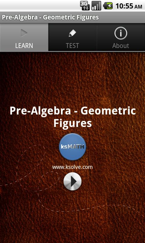 Pre-Algebra  Geometric Figures 2.1