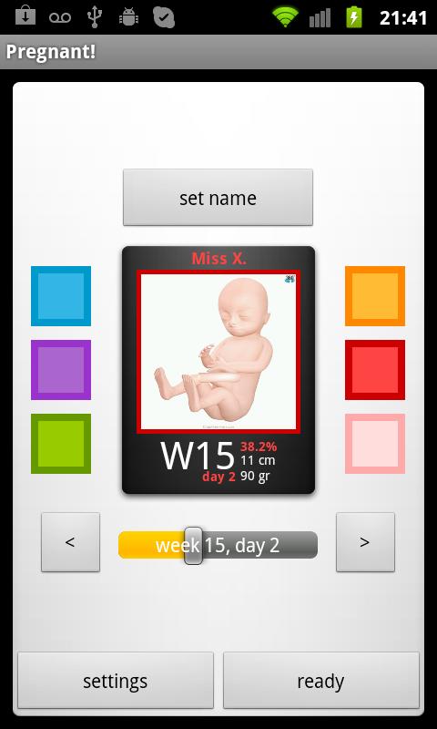 Pregnant! Widget 2.1.1