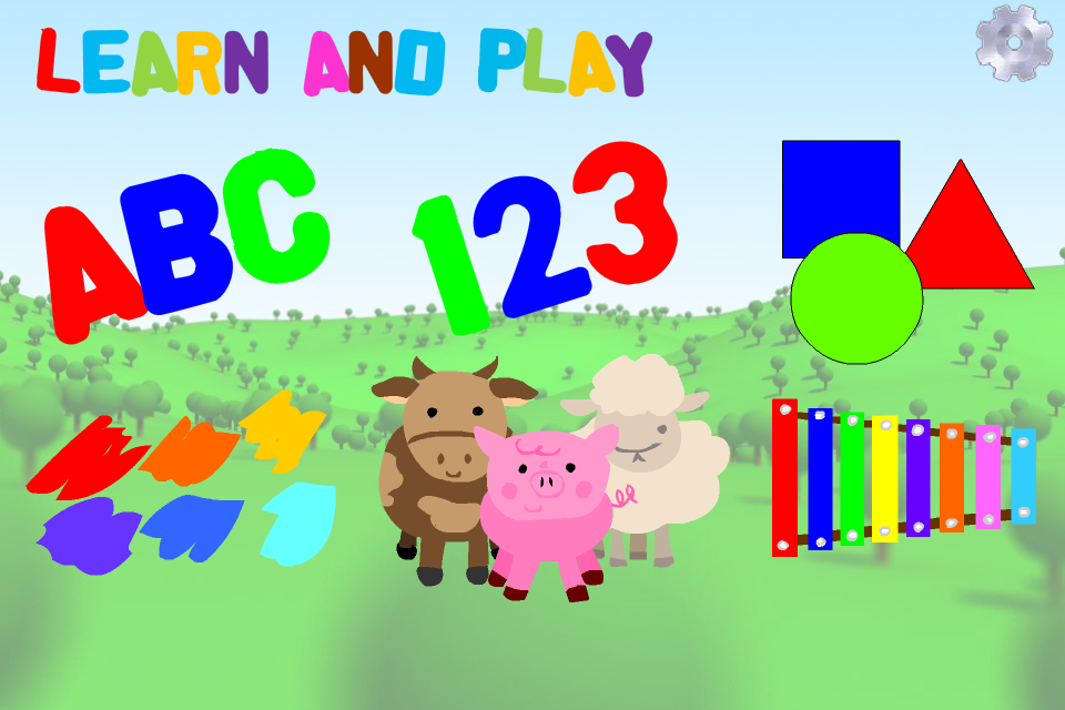 Preschool Learn and Play Kids Alphabet