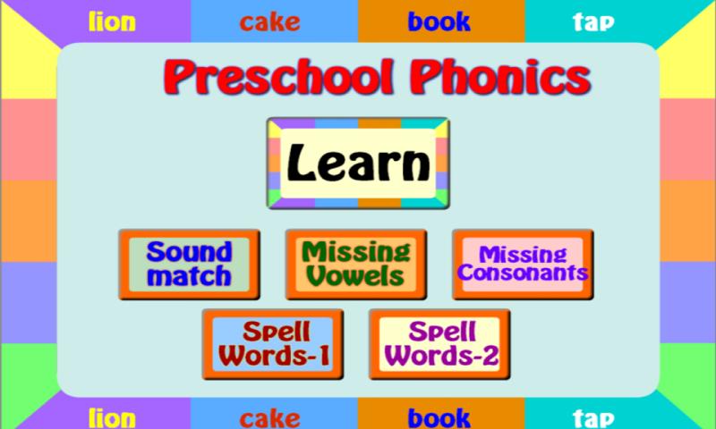 Preschool Phonics 2.1.1