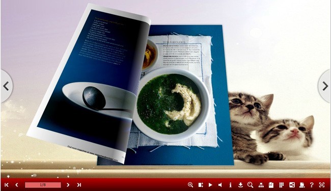 Pretty Cat Templates for 3D Flip Book 1.0