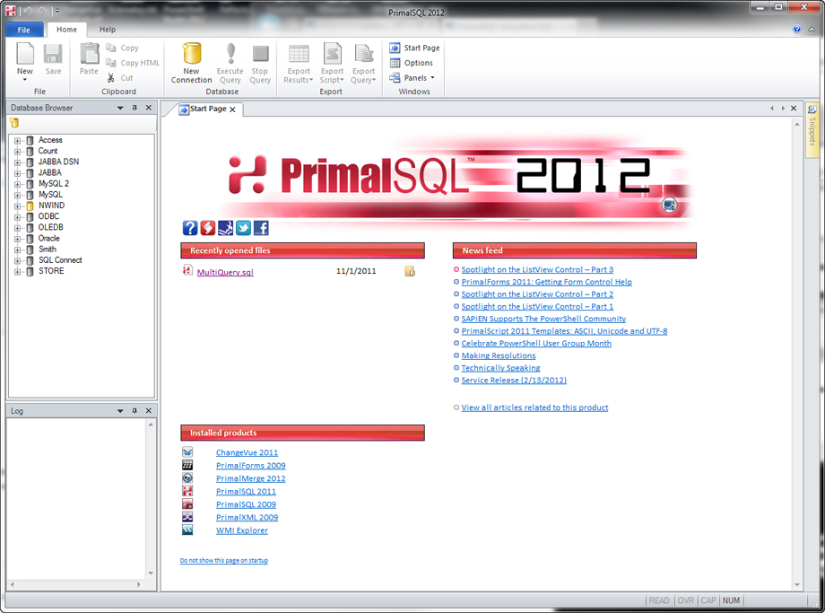 PrimalSQL 2012 3.0.6