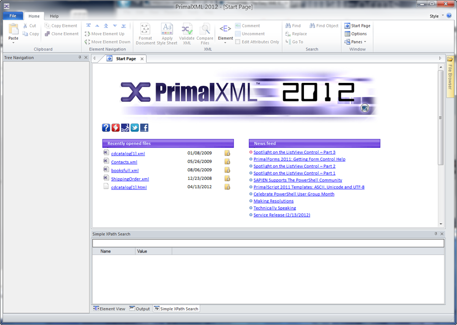 PrimalXML 2012 3.0.7