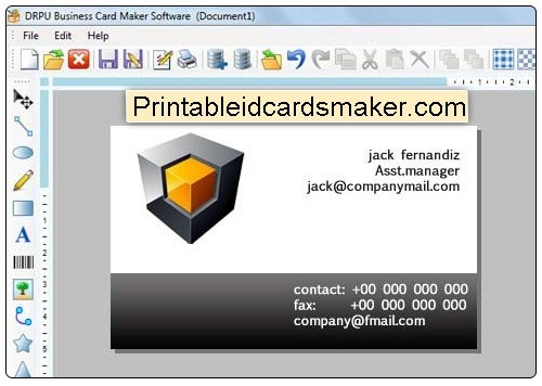 Printable Business Cards Maker 8.2.0.1