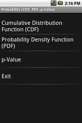 Probability (PDF, CDF & p-Val) 3