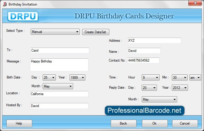 Professional Birthday Card Maker 8.2.0.1