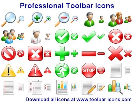 Professional Toolbar Icon Set 2012.1