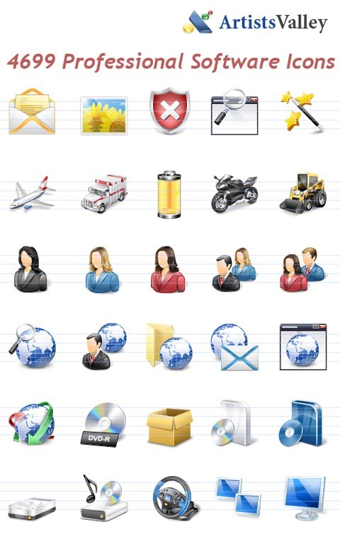Professional Vista Software Icons 1.0