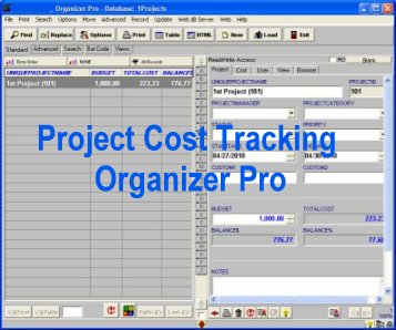 Project Cost Tracking Organizer Pro 2.9