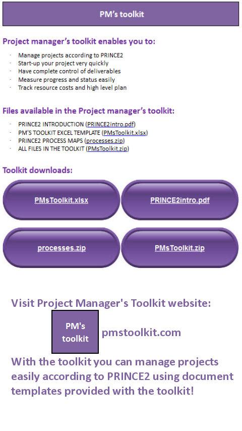Project Management Toolkit PRO 1.2