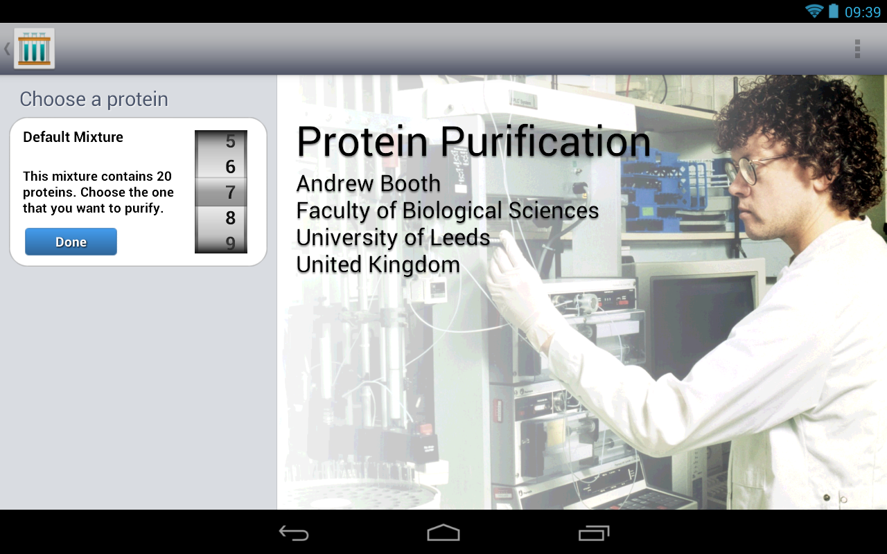 Protein Purification - Tablet 1.6.0