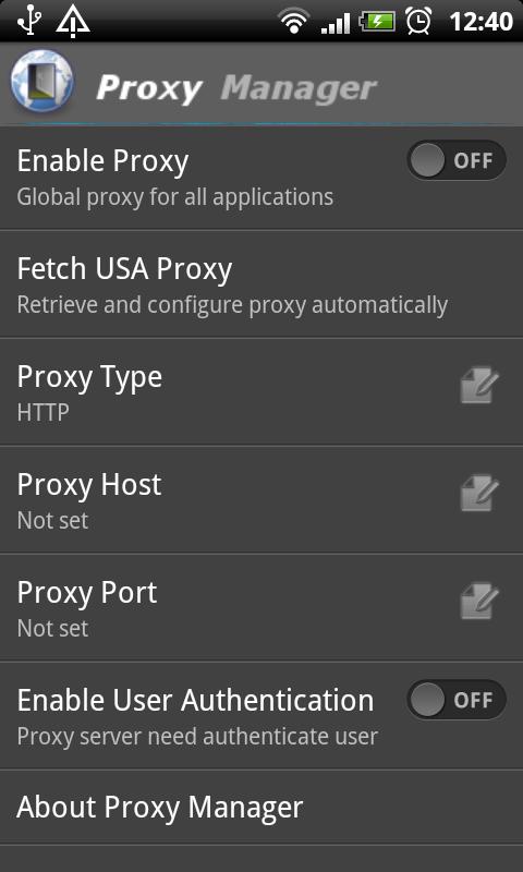 Proxy Manager Pro 1.3