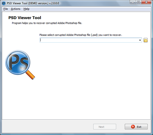 PSD Viewer Tool 2.0.1