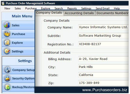 Purchase Orders Software 3.0.1.5