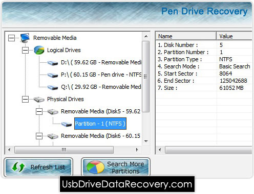 Purchase USB Recovery Software 5.3.1.2