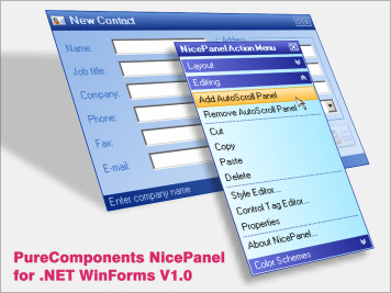 PureComponents NicePanel for .NET 1.0