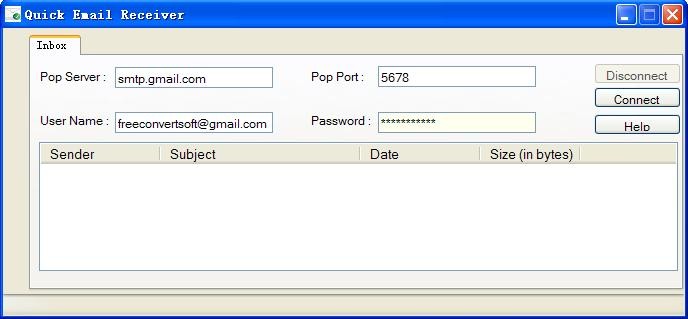 Quick Email Receiver 1.4