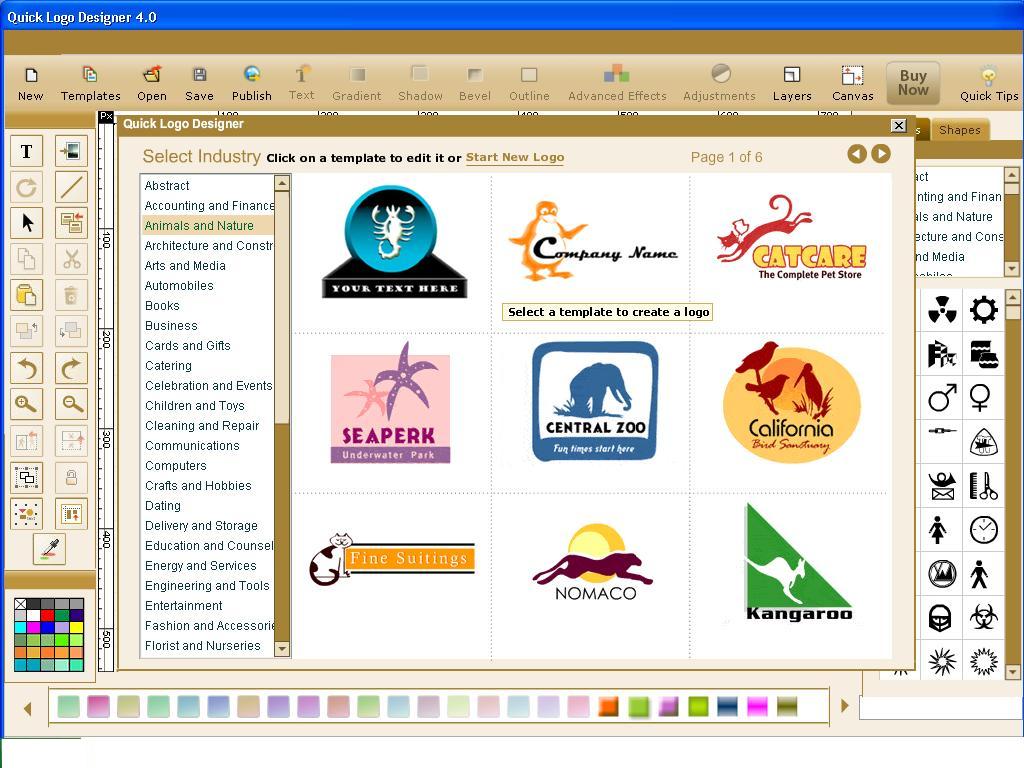 Quick Logo Designer Logo Maker Software 4.0