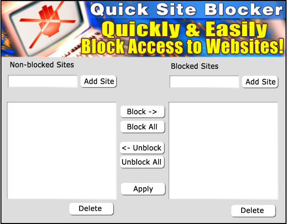 Quick Site Blocker 1.704
