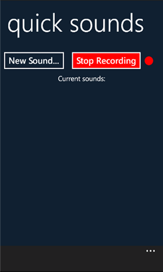 Quick Sounds 1.0.0.0