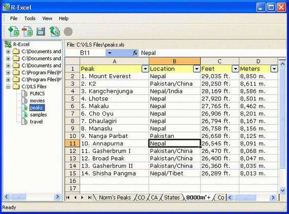 R-Excel Recovery 1.2