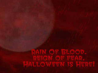 Rain Of Blood Halloween Wallpaper 2.0