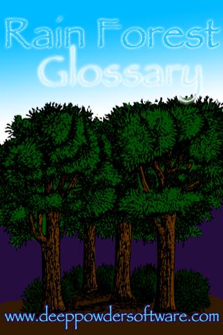 Rainforest Glossary 1.0