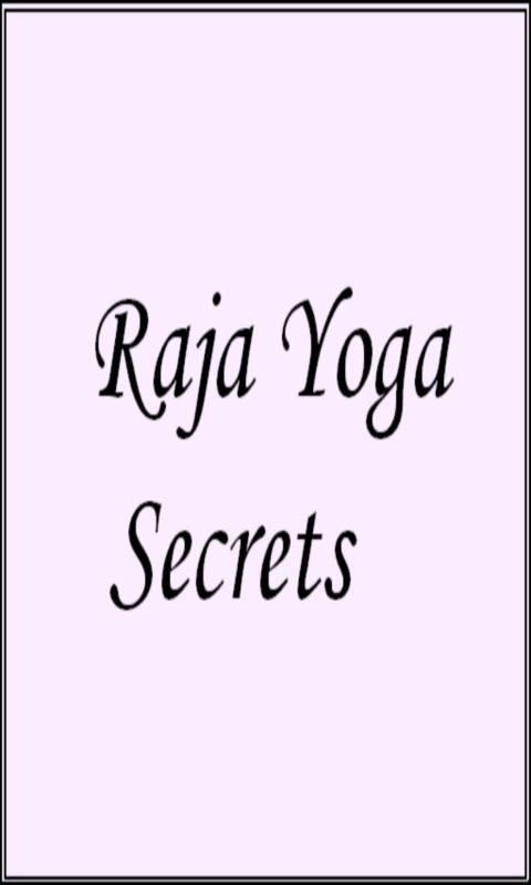 Raja Yoga Secrets 1.0