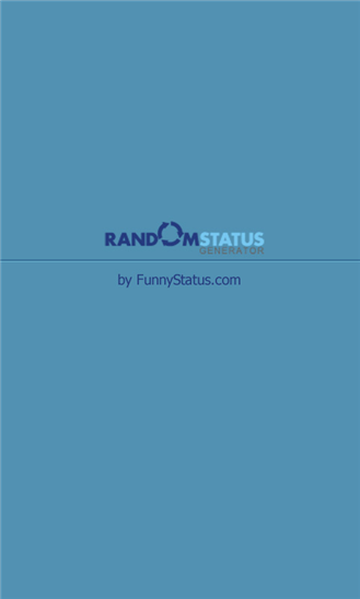 Random Status Generator 1.0.0.0