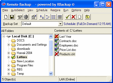 RBackup for Online Backup Services 11.12.0