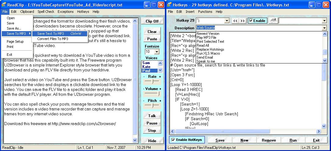 ReadClip with Hotkeys 1.2.1