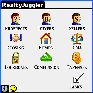 RealtyJuggler Deluxe for Palm 1.2.3
