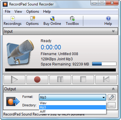 RecordPad Sound Recorder 4.27