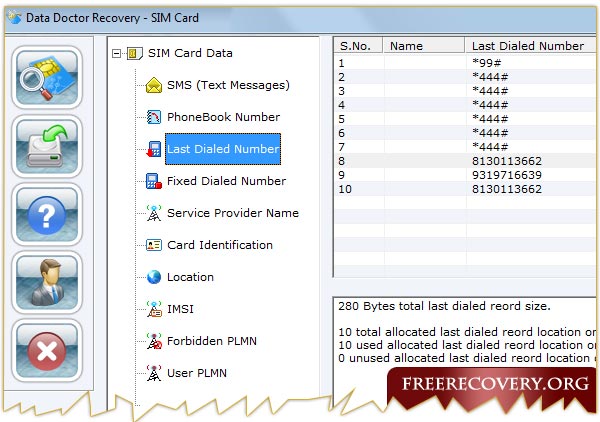 Recover Deleted SMS Messages 3.0.1.5